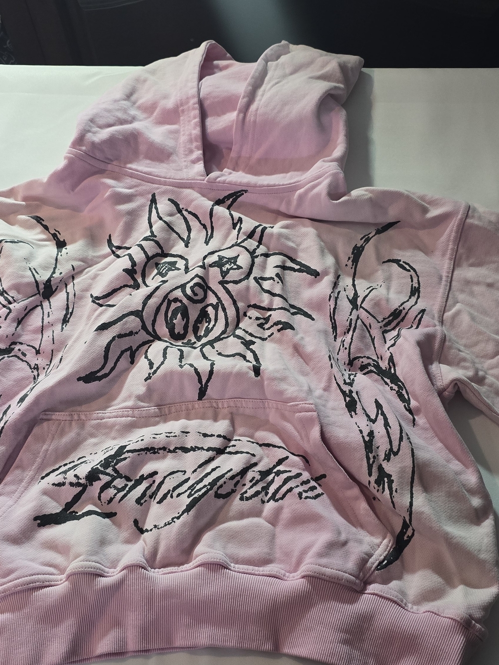 Lonely star half evil all over print hoodie size large
